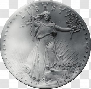 Coin Saint-Gaudens Double Eagle Gold - Obverse And Reverse Transparent PNG
