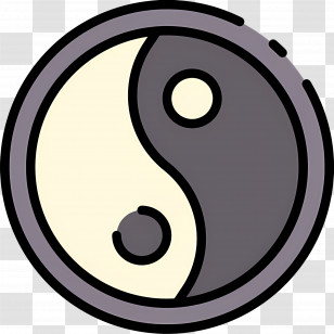 Yin Yang - Black And White Yin-Yang Symbol Transparent PNG