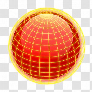 3d Circle - Orange - Ball Symmetry Transparent PNG
