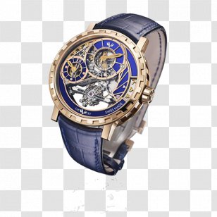 Watchmaker Tourbillon Mechanical Watch Movement - Watches Transparent PNG