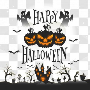 Halloween Costume Party Trick-or-treating Christmas - Hallow - Vector Pumpkins Transparent PNG
