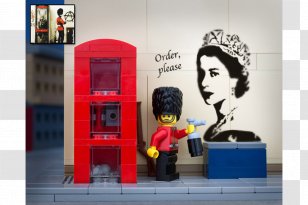 LEGO Artist Graffiti Street Art - Banksy Transparent PNG