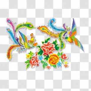 Phoenix Download Computer File - Art - Peony Transparent PNG
