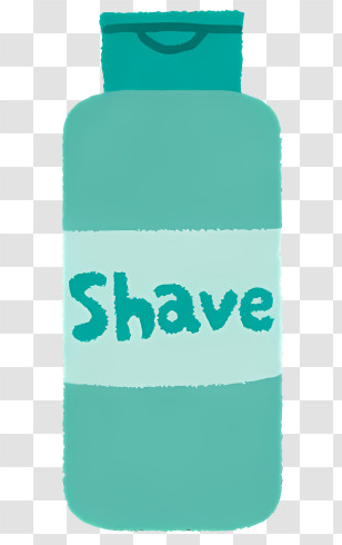 Icon - Shaving Cream Bottle Transparent PNG