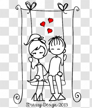 Bf Gf Together Couple Love Drawing Cute Ship Borfriend - Boyfriend And  Girlfriend Drawings, HD Png Download , Transparent Png Image - PNGitem