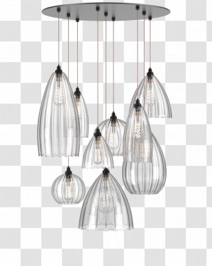 Pendant Light Chandelier Glass Lighting - Drop Transparent PNG
