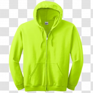Hoodie T-shirt Gildan Activewear Zipper - Tshirt - Hooded Transparent PNG