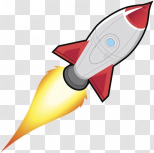 Rocket Spacecraft Cartoon Illustration - Wing - Space Shuttle Transparent PNG