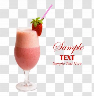 Ice Cream Milkshake Smoothie Tea Juice - Flavor - Strawberry Transparent PNG