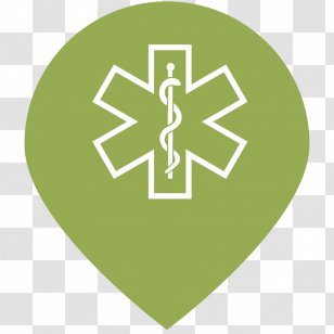 Car Decal Bumper Sticker Star Of Life - Medic - Basic Support Transparent PNG