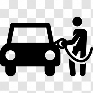 Car Filling Station Gasoline - Towing - Fuel Transparent PNG