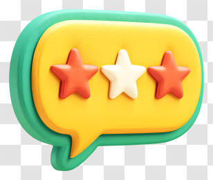 Product Review - Speech Bubble With Star Ratings Transparent PNG