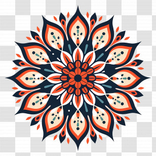 Luxury Mandala - Artistic Mandala Illustration With Intricate Design Transparent PNG