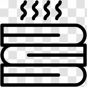 Towels - Stack Of Books Icon Transparent PNG