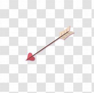 Heart Cupid Valentines Day Arrow - Copyright - Cupid's Transparent PNG
