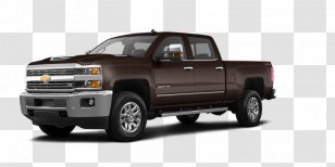 2018 Chevrolet Silverado 2500HD LTZ Car Crew Cab Pickup Truck - Automotive Tire Transparent PNG