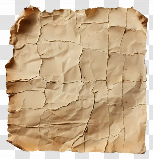 Old Torn Paper - Crumpled Old Paper Illustration Transparent PNG