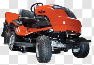 Lawn Mowers Tractor Four-wheel Drive Garden - Outdoor Power Equipment Transparent PNG