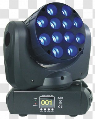 Intelligent Lighting Light-emitting Diode Gobo - Light Beam - Moving Head Transparent PNG