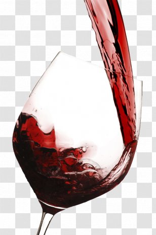 Red Wine Glass White Tasting - Wineglass Transparent PNG