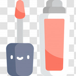 Lipstick - Cute Lip Gloss Transparent PNG