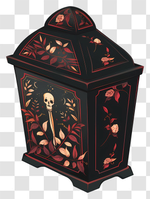 Funeral - Decorative Cremation Urn Transparent PNG