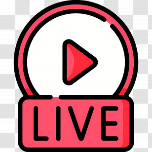 Youtube Live - Live Streaming Icon Transparent PNG