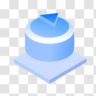 Icon - Blue Control Dial Knob Transparent PNG