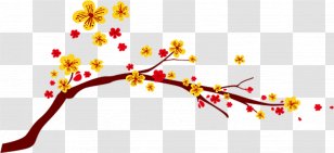 Chinese New Year Fu Portable Network Graphics Year's Day - Ameixa Button Transparent PNG