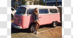 Volkswagen Type 2 Miss France Model Car Compact Van - Vintage Transparent PNG