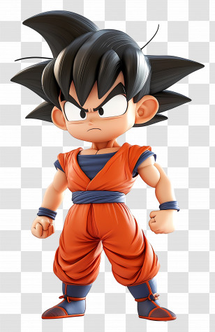 Goku - Anime Cartoon Character Transparent PNG
