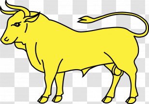 Figura Heraldry Cattle Clip Art - Horn - Taureau Transparent PNG