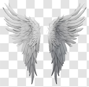 Abstract Angel Wings - Abstract Angel Wings Angel Wings Illustration Transparent PNG