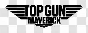 Top Gun Logo - Top Gun Maverick Movie Logo Transparent PNG