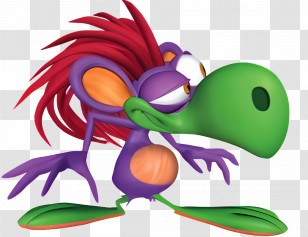 Cartoon Character - Colorful Cartoon Creature Transparent PNG