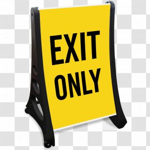 Exit Sign Parking Car Park - Road Transparent PNG