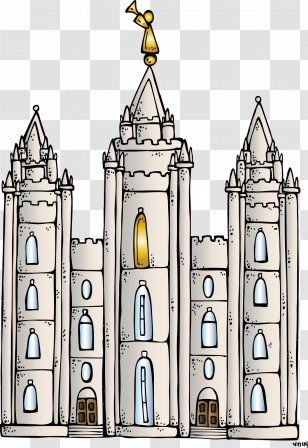 Salt Lake Temple LDS Conference Center General Clip Art - Church Of Jesus Christ Latterday Saints - Clipart Transparent PNG
