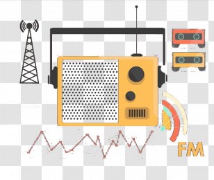 Flat Design Gratis - Radio Transparent PNG