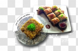 Asian Cuisine Vegetarian Recipe Comfort Food Side Dish - Appetizer - Baklava Transparent PNG