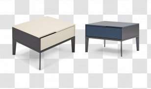 Bedside Tables Natuzzi Italia Kosova Architect Coffee - Design Transparent PNG