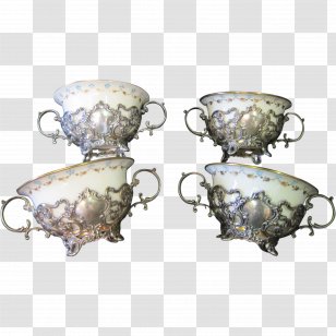 Silver Tableware Transparent PNG