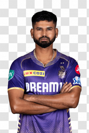 Kolkata Knight Riders - Man In Sports Team Uniform Transparent PNG