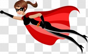 Superhero Royalty-free Female - Woman Transparent PNG