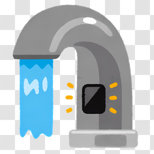 Icon - Modern Water Faucet For Home Use Transparent PNG
