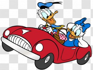 Donald Duck Daisy Minnie Mouse Mickey - Automotive Design Transparent PNG