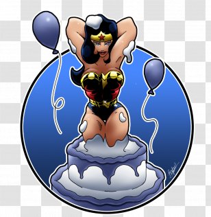 Cartoon Character Fiction - Wonder Woman Transparent PNG