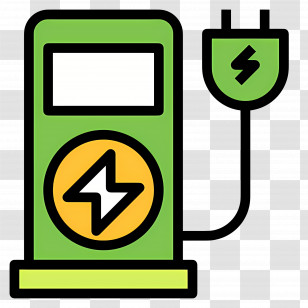 Charging Station - Electric Vehicle Charging Station Icon Transparent PNG
