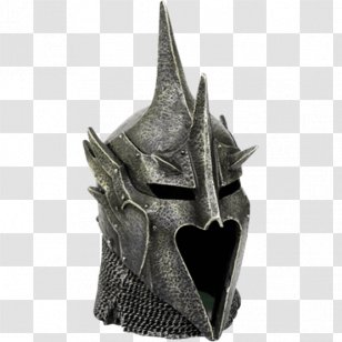 Mouth Of Sauron The Lord Rings Helmet Figurine - Combat Transparent PNG