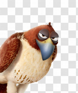 The Secret Life Of Pets - Bird With Blue Beak Transparent PNG