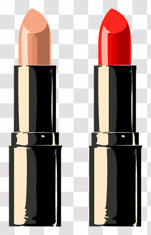 Lipsticks - Beauty Product Lipstick Illustration Transparent PNG